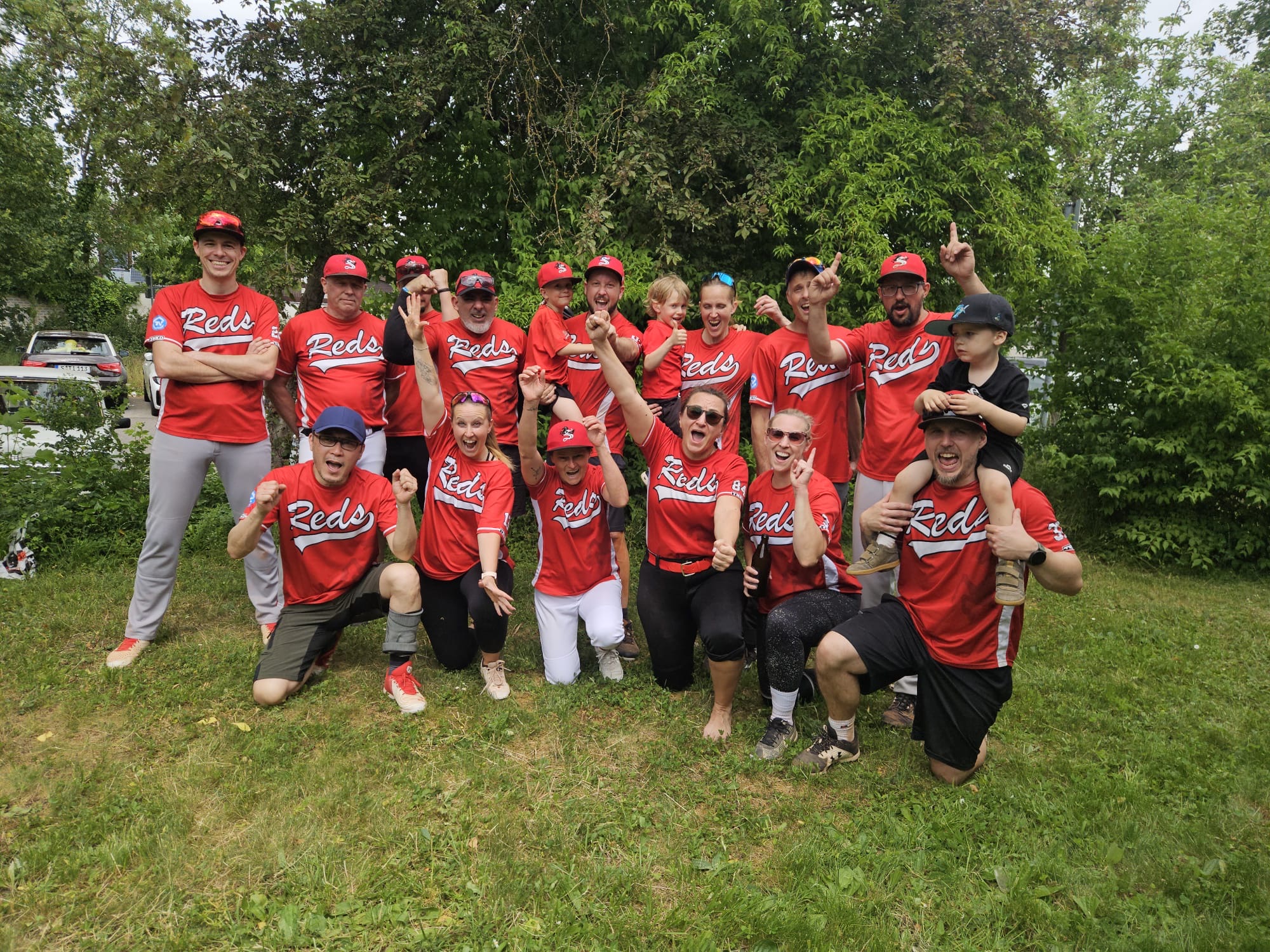 Zwei Siege feierten die Reds Rusties beim Spieltag in Sindelfingen. (Foto: Nina Keller)